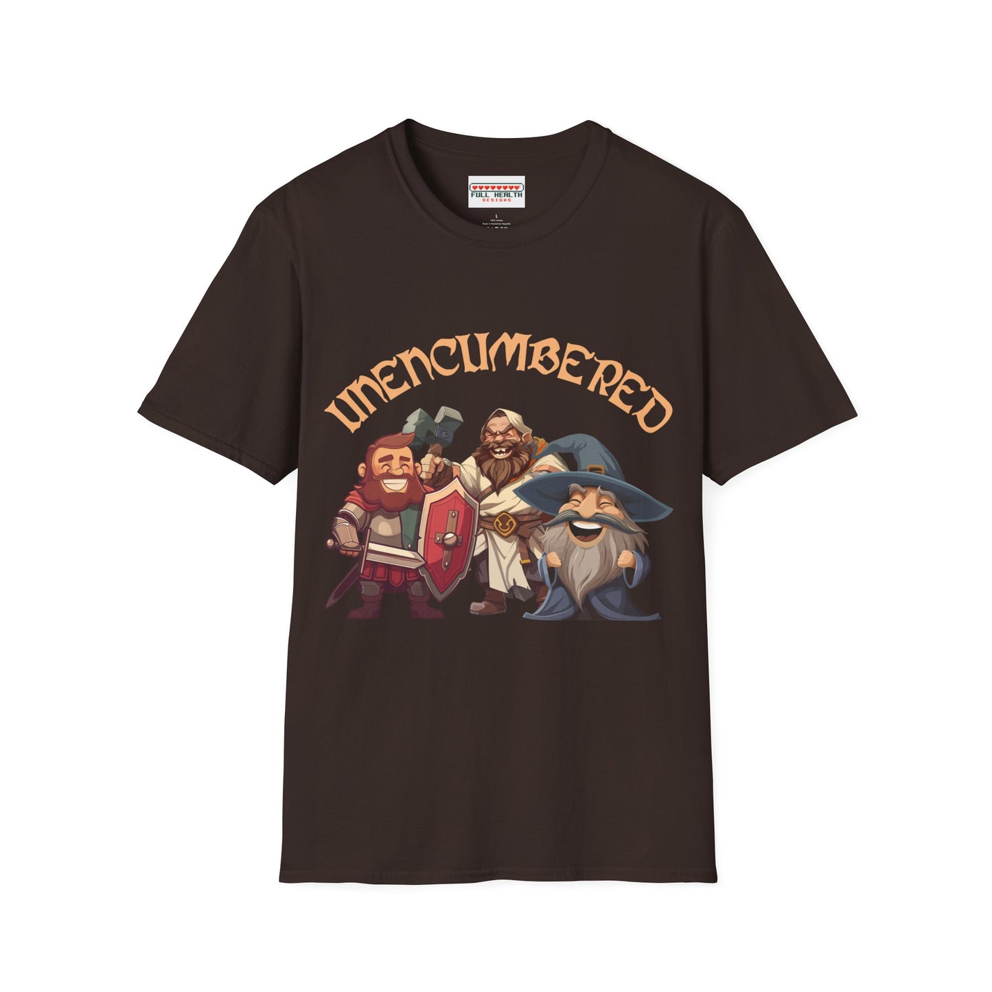 Unencumbered - Softstyle T-Shirt for Men and Women