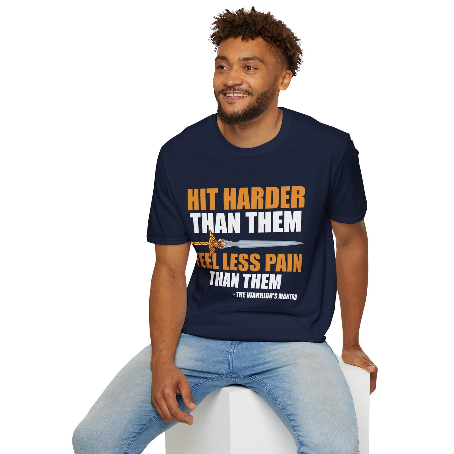 Warrior Mantra - Softstyle T-Shirt for Men and Women
