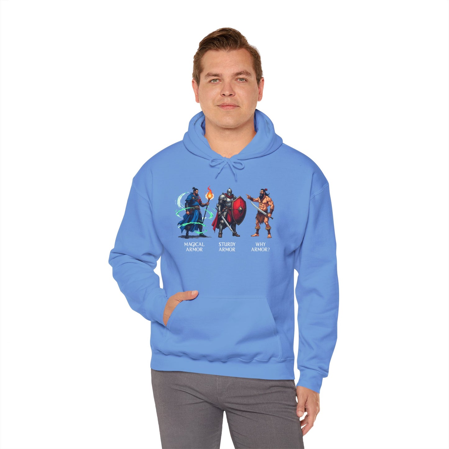 Class Armor Comparison - Heavy Blend™ Hooded Sweatshirt for Men and Women