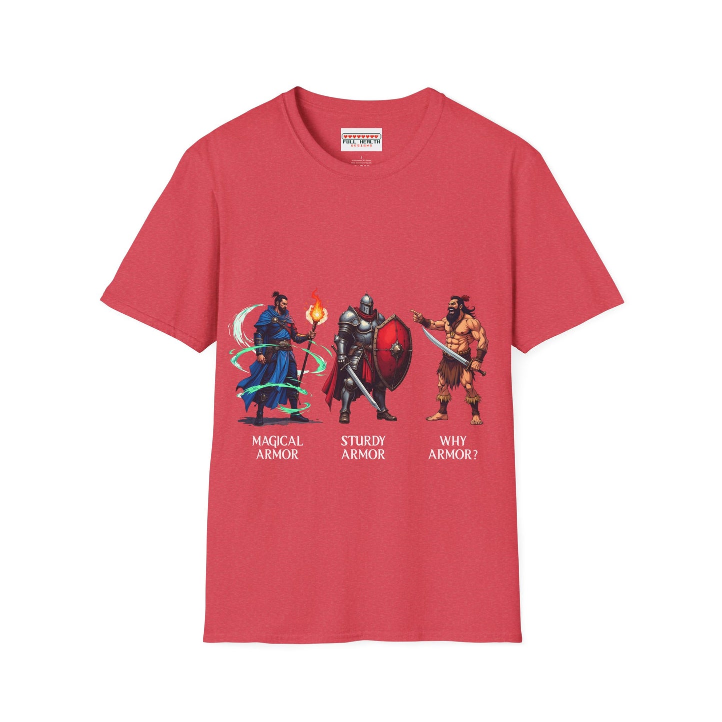 Class Armor Comparison - Softstyle T-Shirt for Men and Women