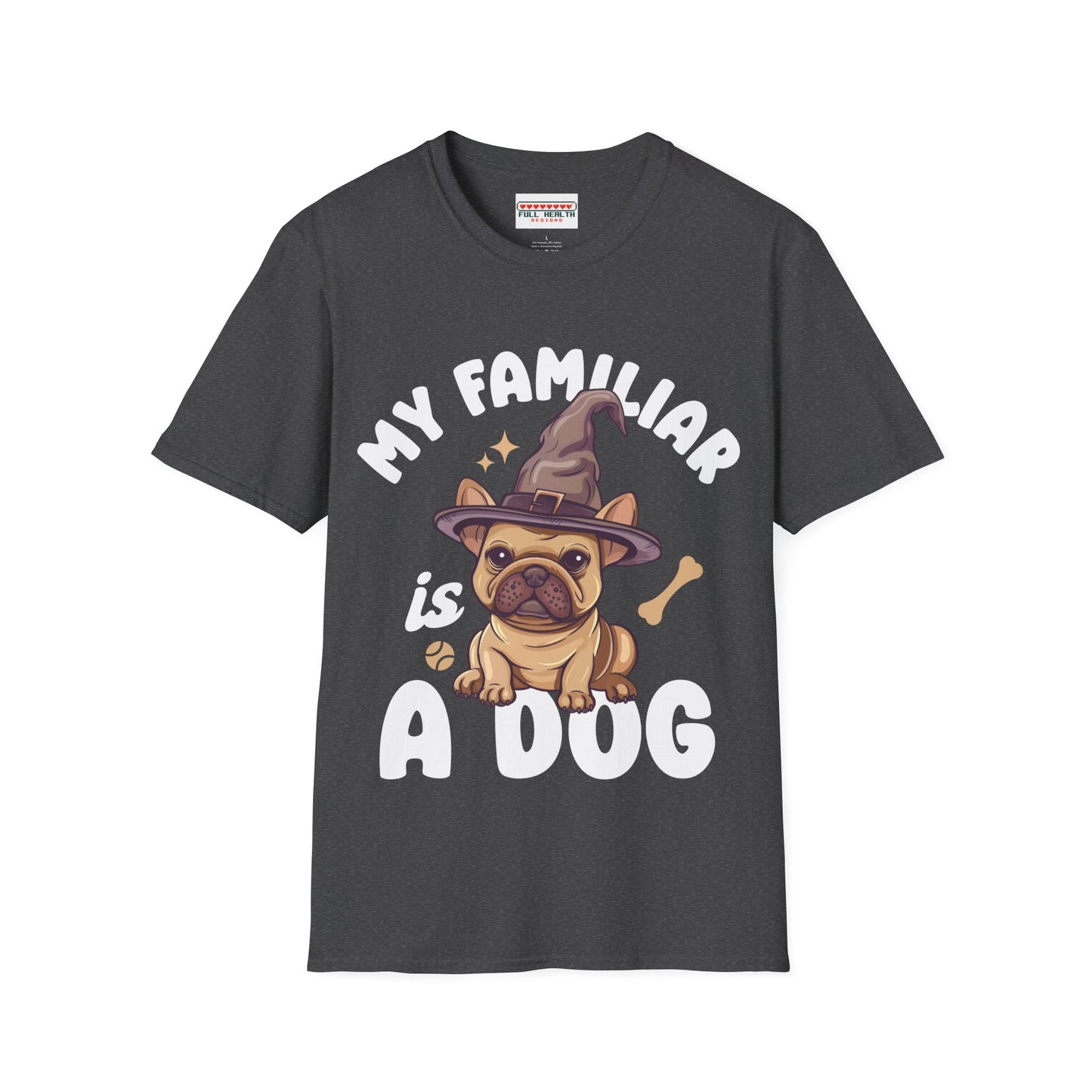 My Familiar is a Dog - Unisex Softstyle T-Shirt