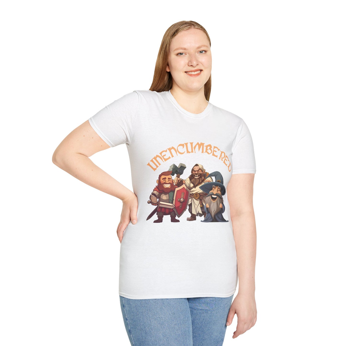 Unencumbered - Softstyle T-Shirt for Men and Women