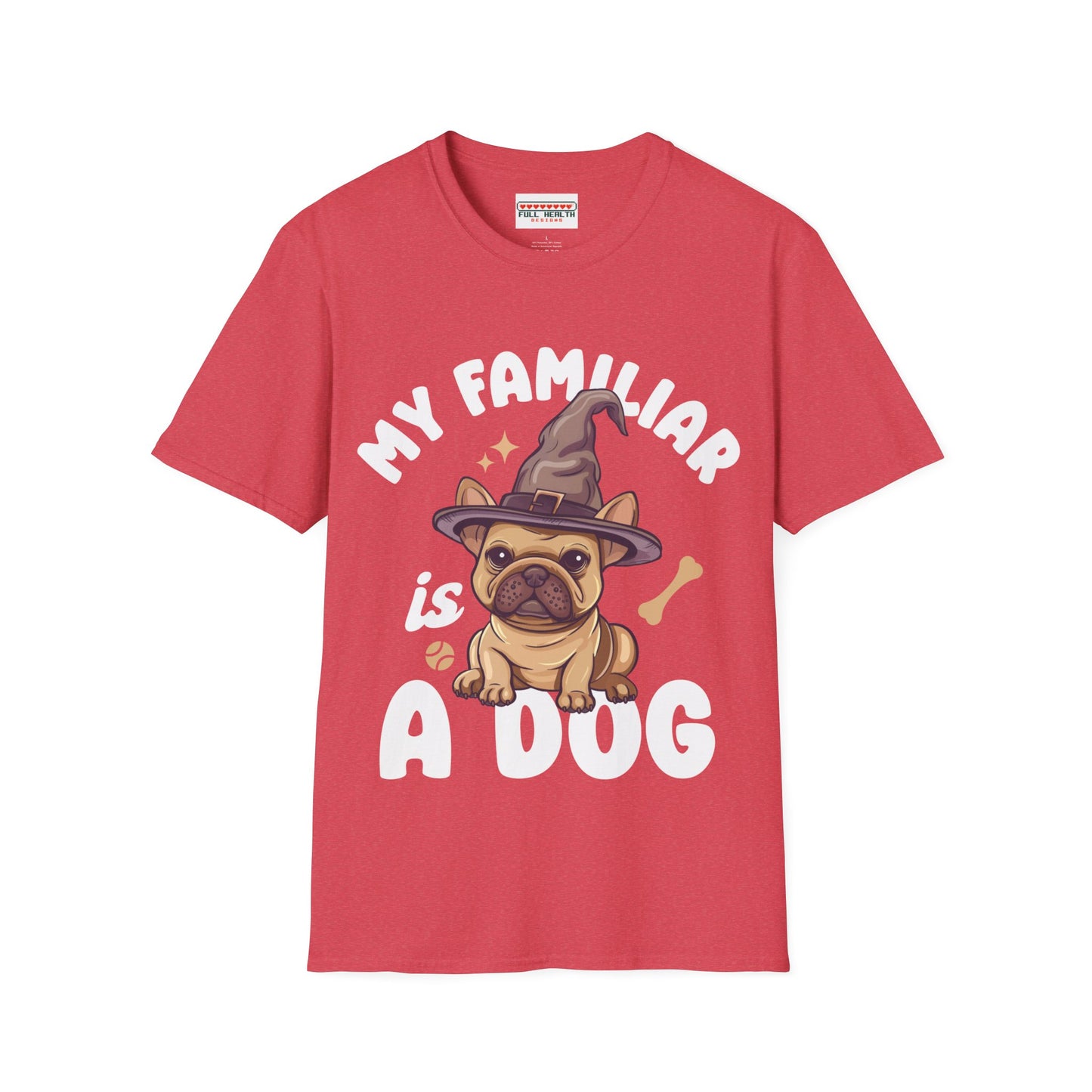 My Familiar is a Dog - Unisex Softstyle T-Shirt