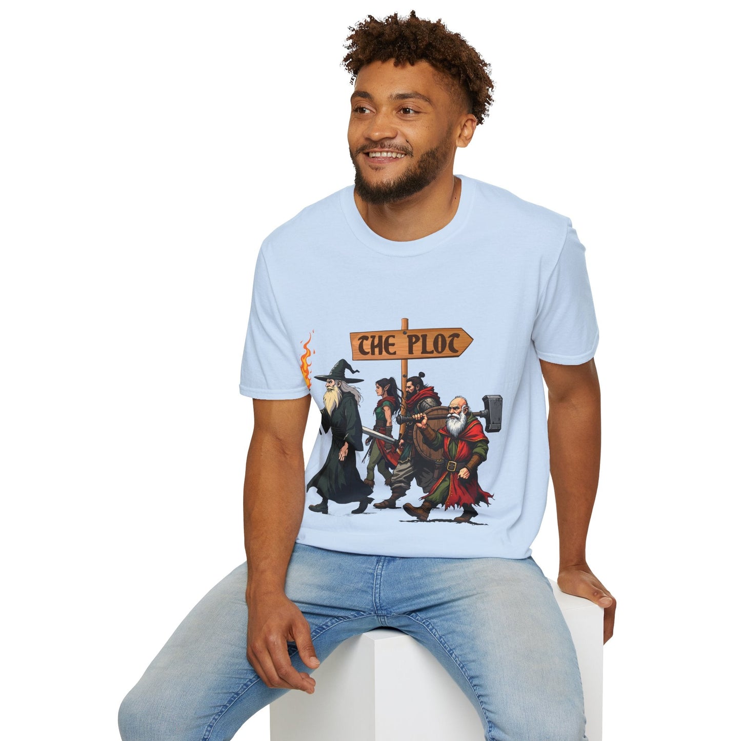 Missing the Plot - Softstyle T-Shirt for Men and Women Printify