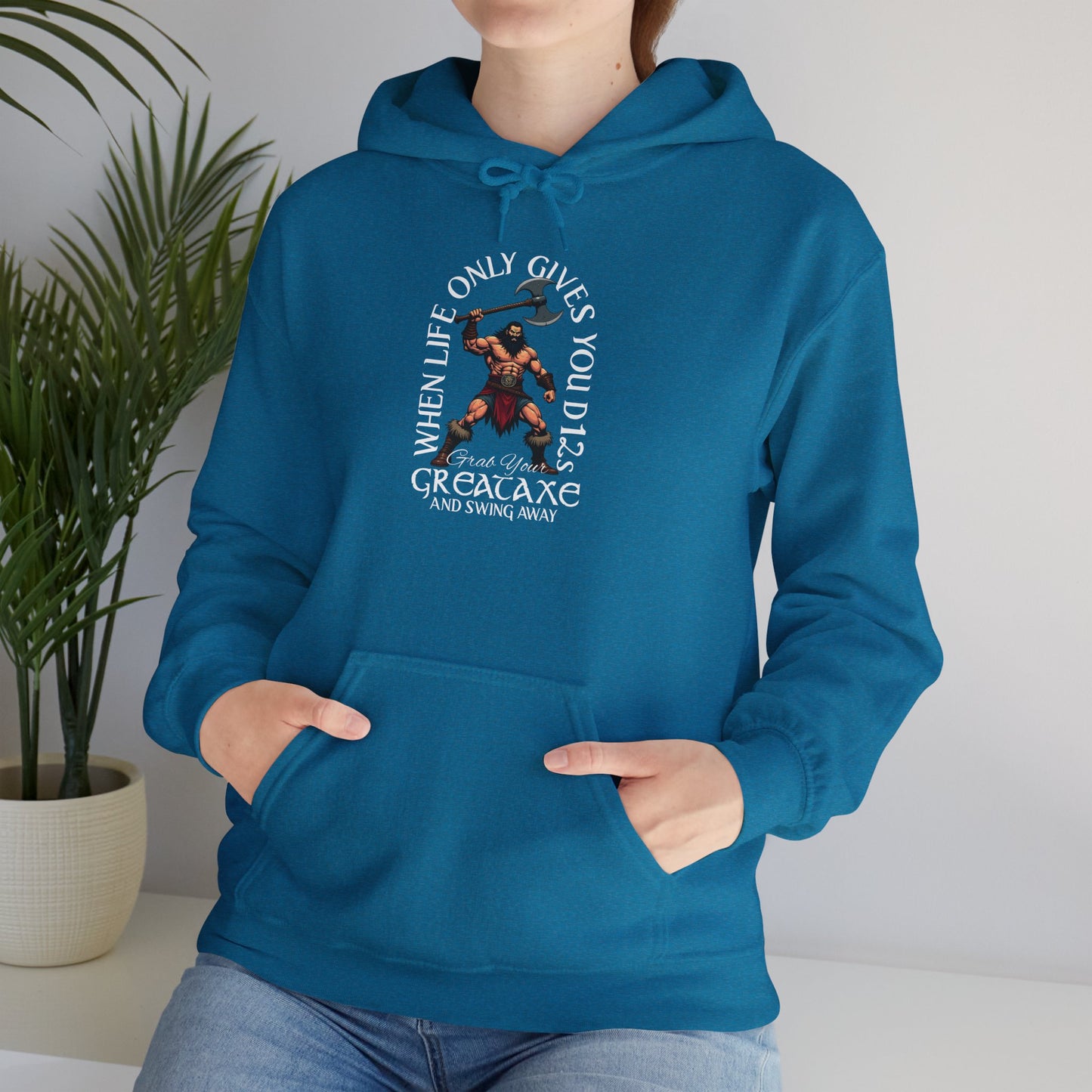 D12 Swing Away - Heavy Blend™ Hooded Sweatshirt for Men and Women