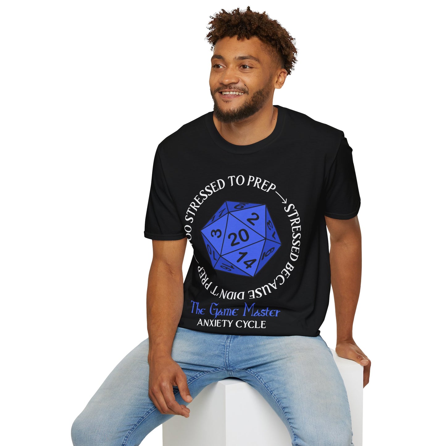 The GM Anxiety Cycle - Softstyle T-Shirt for Men and Women