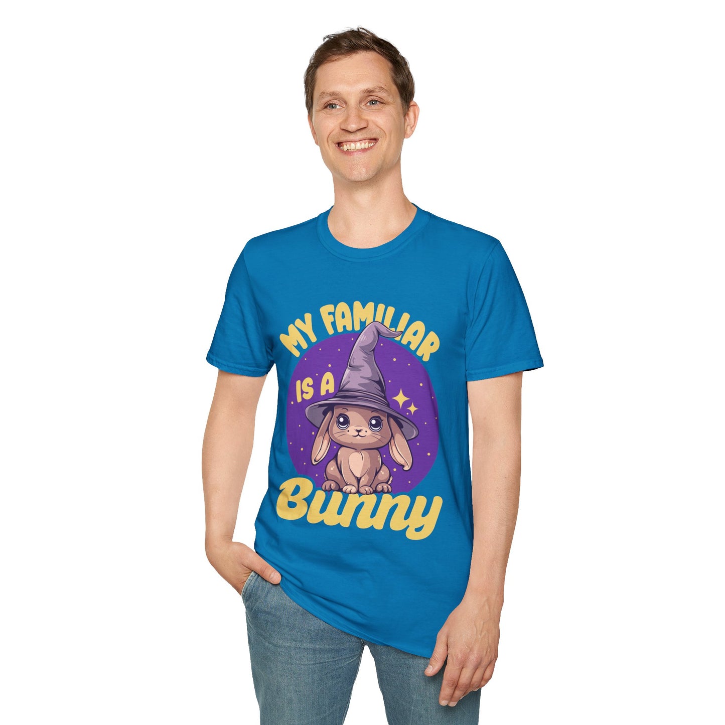 My Familiar is a Bunny - Softstyle T-Shirt for Men and Women