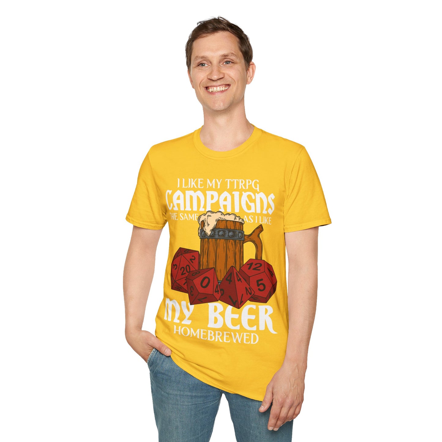 Homebrewed - Softstyle T-Shirt for Men and Women