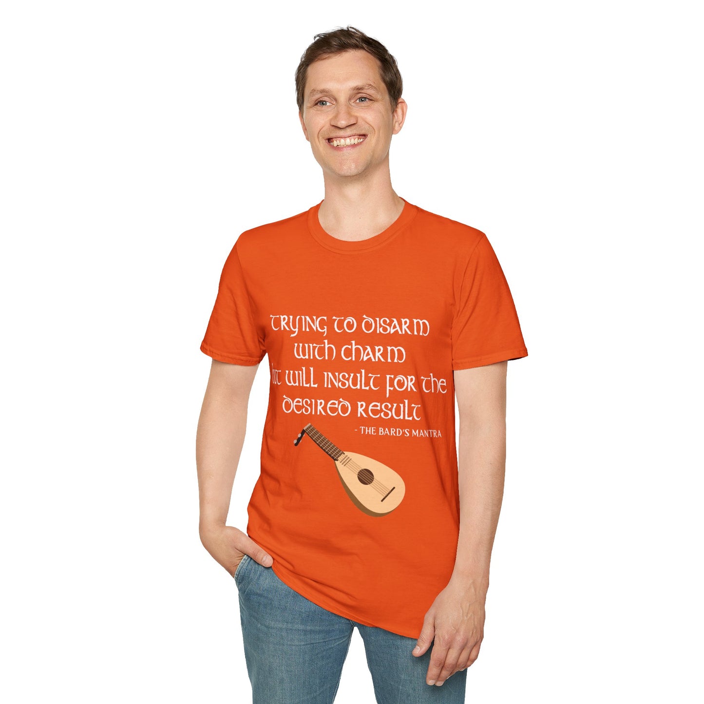 Bard Mantra - Softstyle T-Shirt for Men and Women