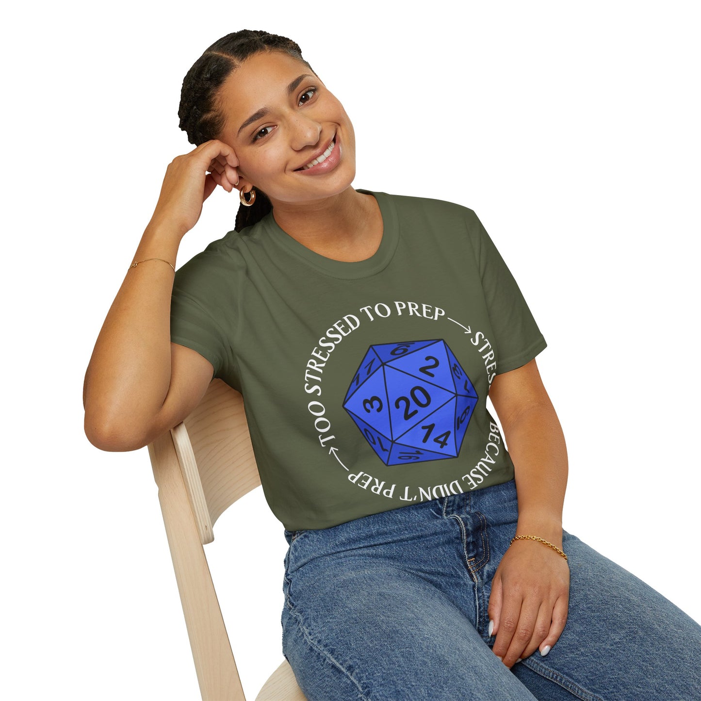 The GM Anxiety Cycle - Softstyle T-Shirt for Men and Women