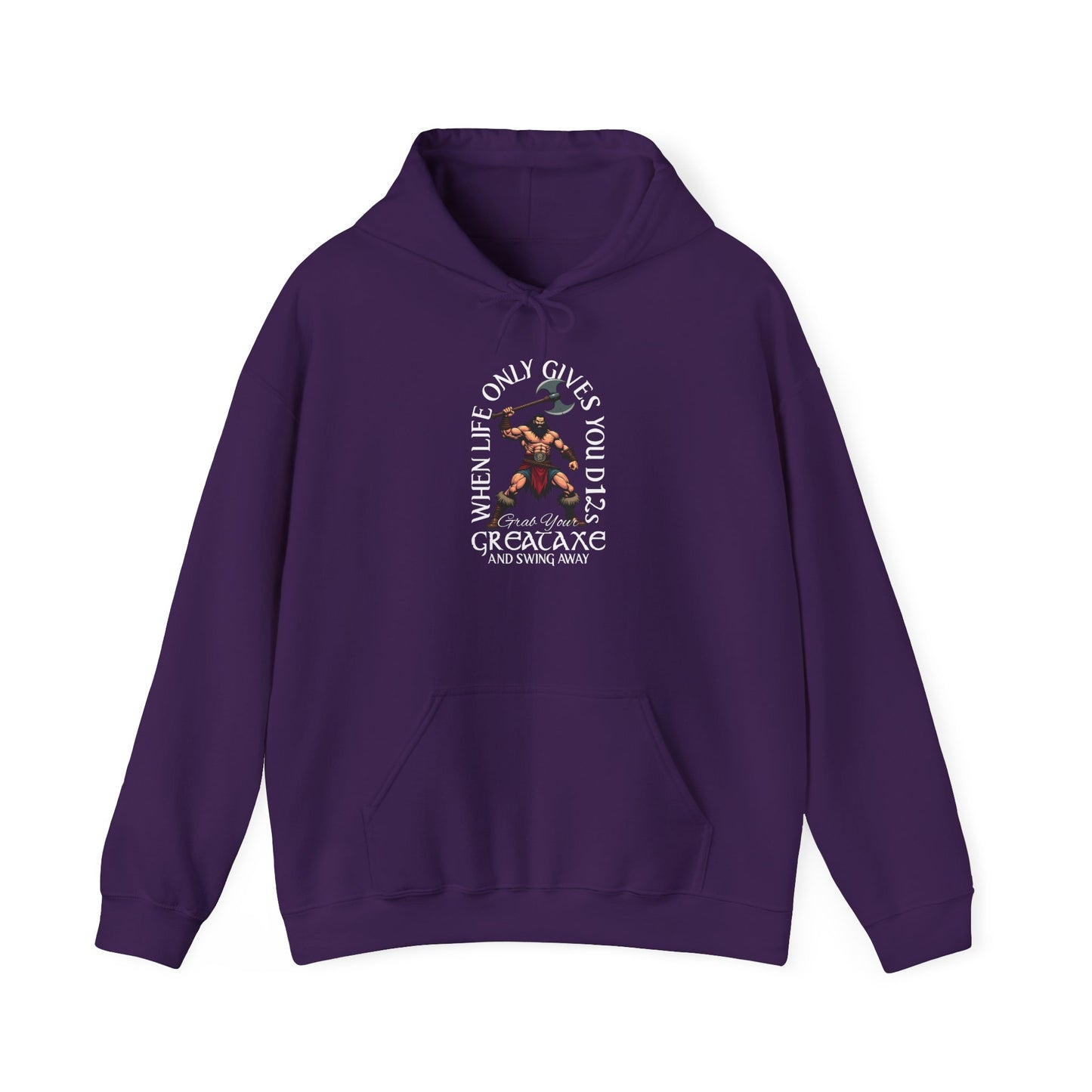 D12 Swing Away - Heavy Blend™ Hooded Sweatshirt for Men and Women