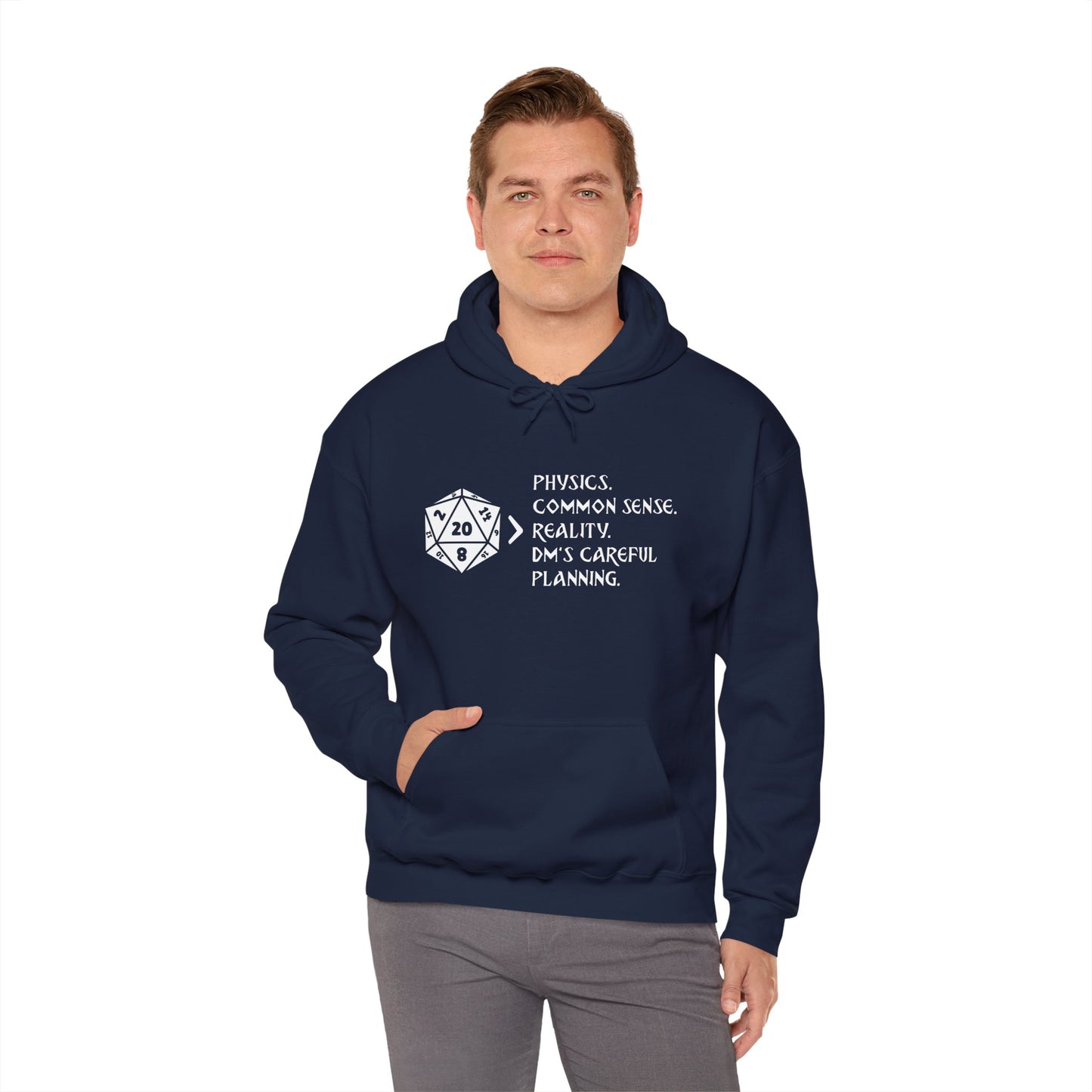 Natural 20 is Greater Than - Heavy Blend™ Hoodie for Men and Women