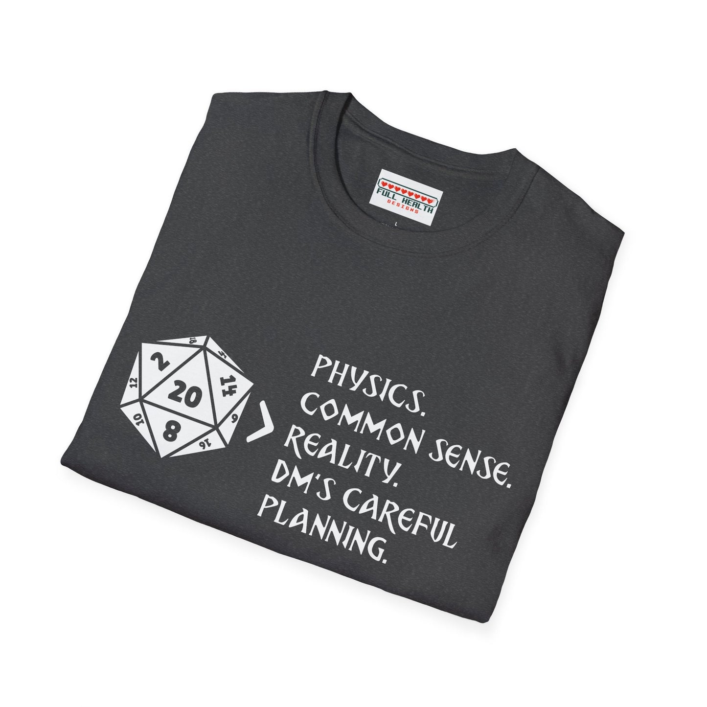Natural 20 is Greater Than - Unisex Softstyle T-Shirt