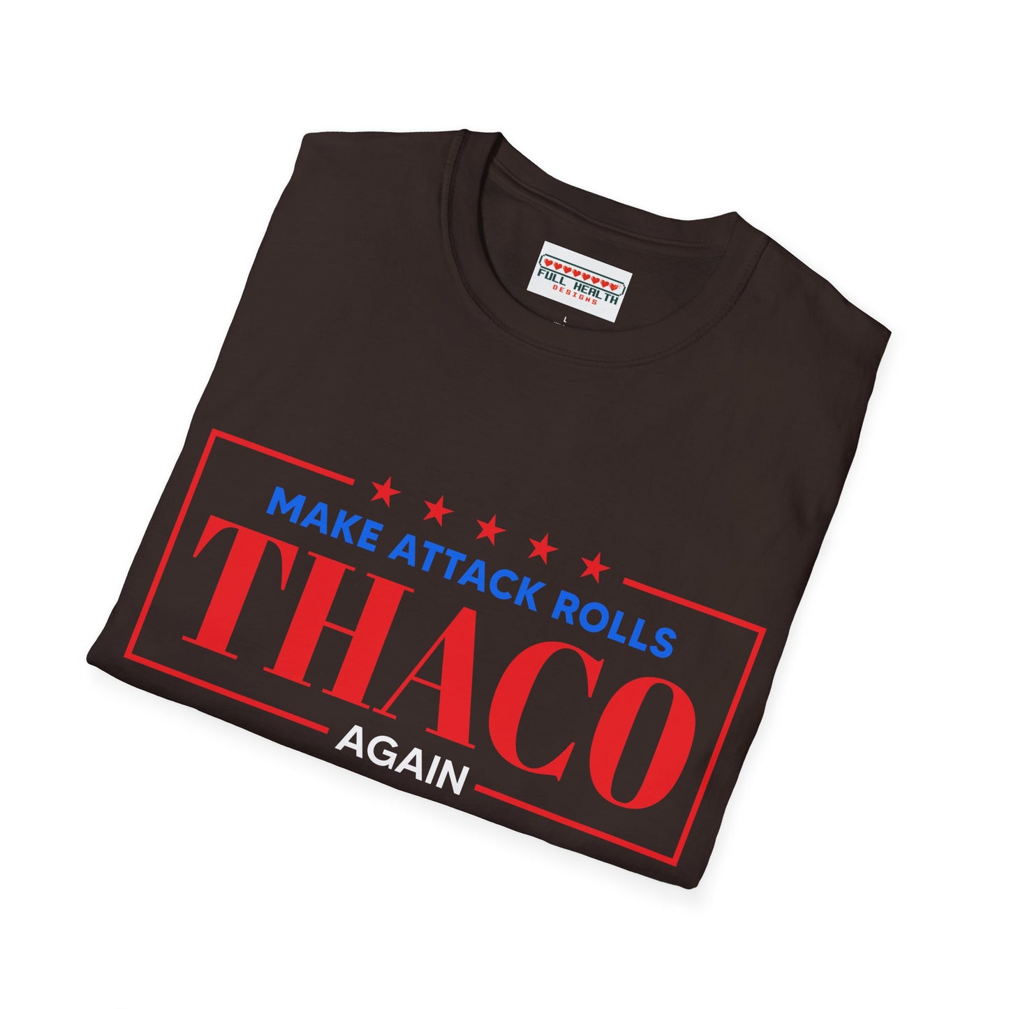 Make Attack Rolls THAC0 Again - Unisex Softstyle T-Shirt