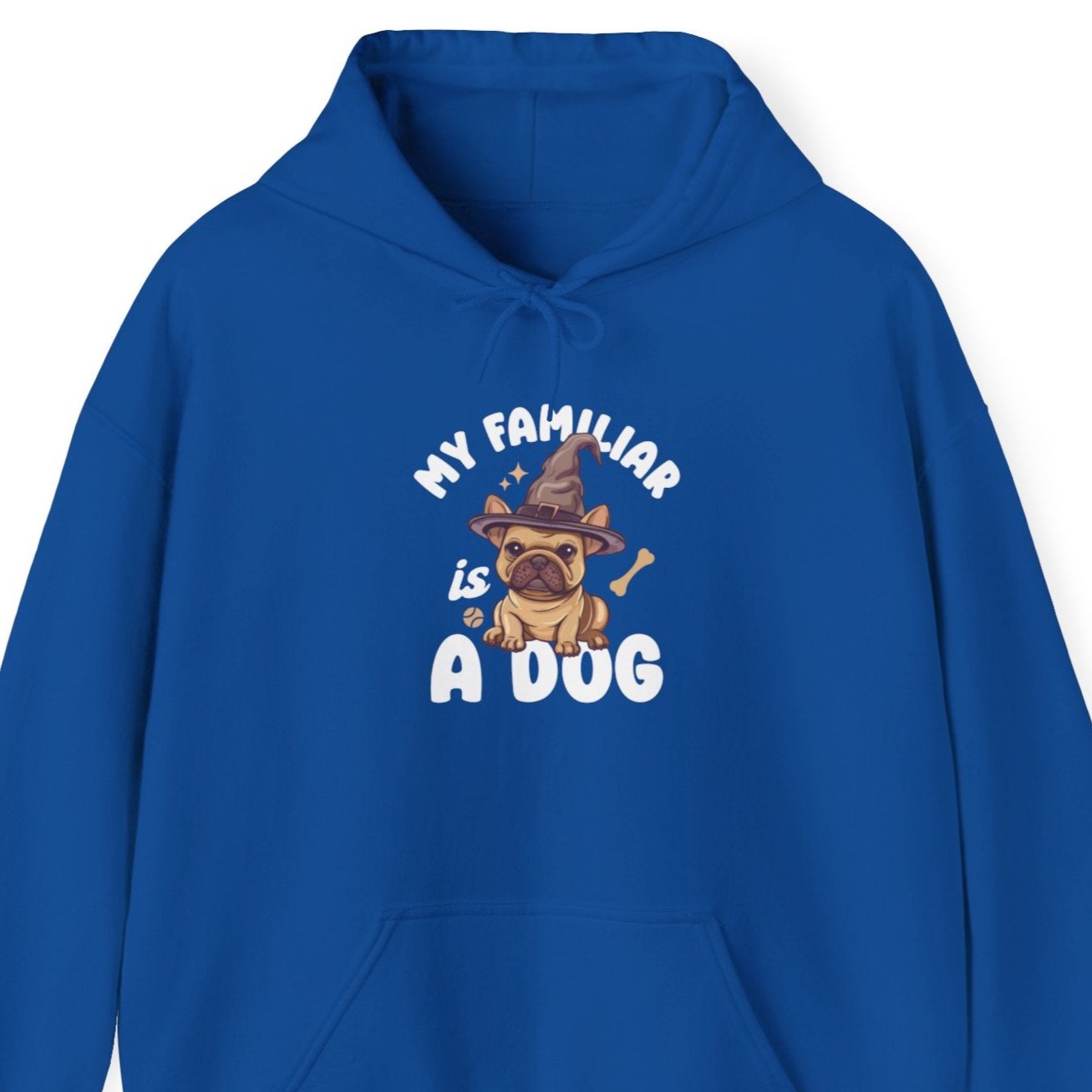 My Familiar is a Dog - Heavy Blend™ Hoodie for Men and Women