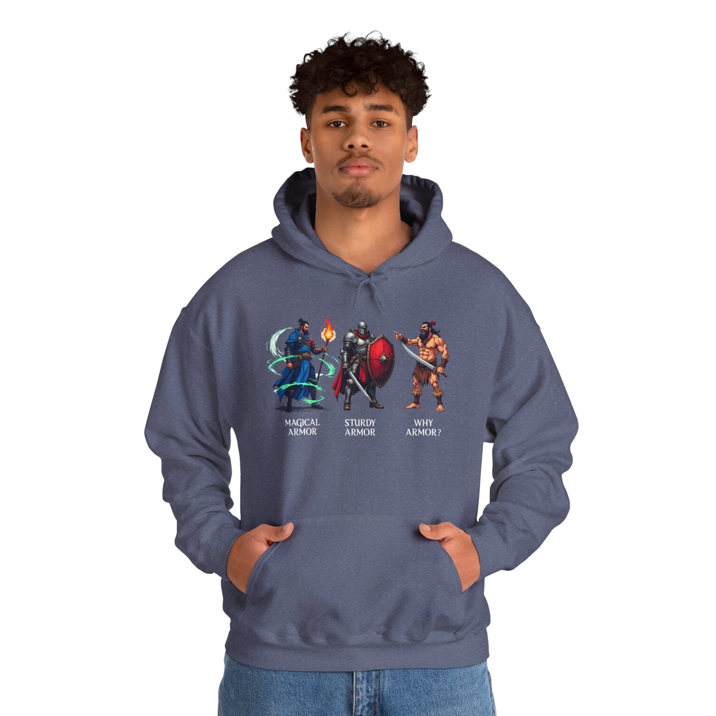 Class Armor Comparison - Heavy Blend™ Hooded Sweatshirt for Men and Women