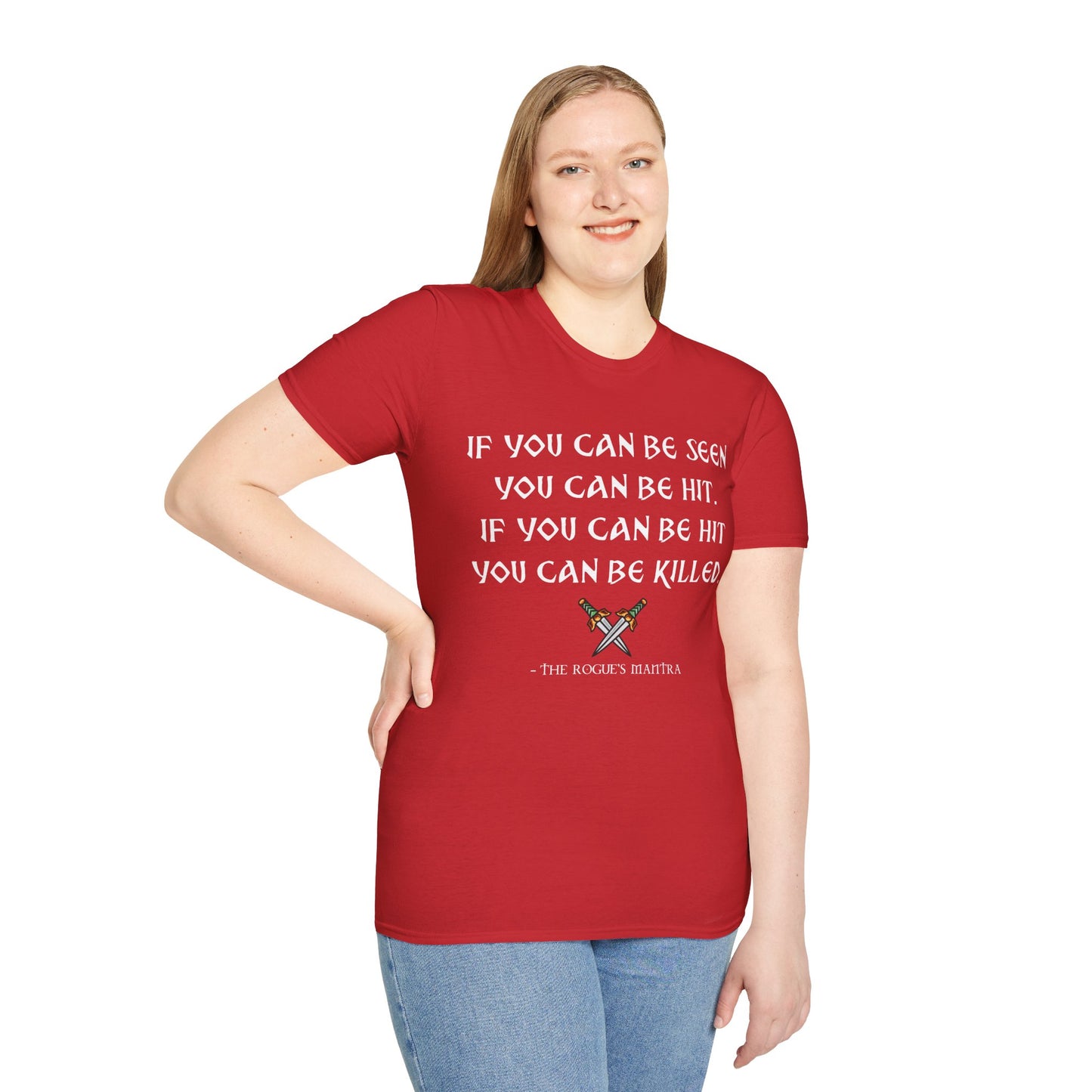 Rogue's Mantra - Softstyle T-Shirt for Men and Women