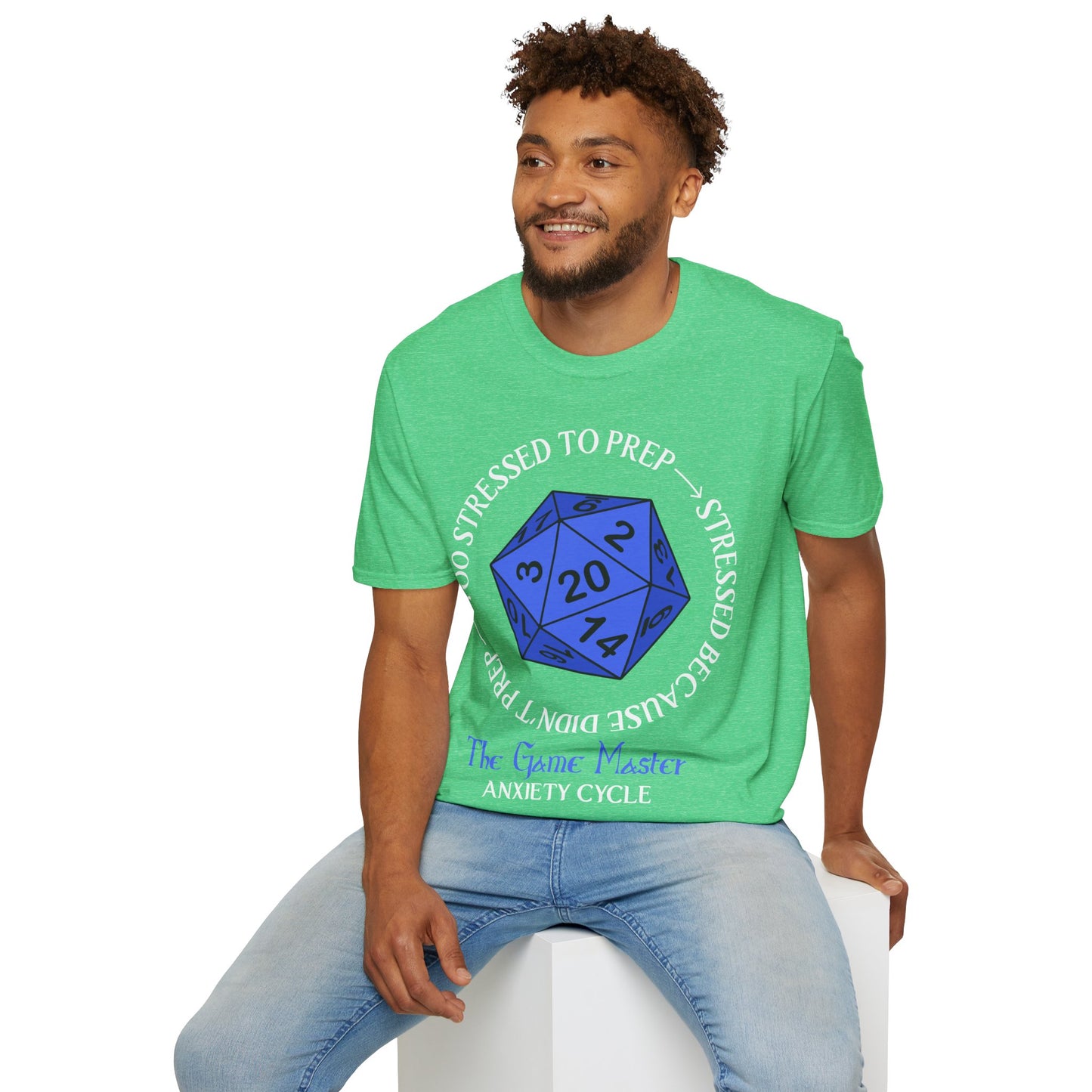 The GM Anxiety Cycle - Softstyle T-Shirt for Men and Women