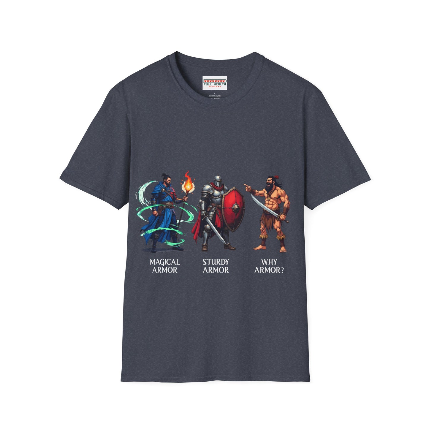 Class Armor Comparison - Softstyle T-Shirt for Men and Women