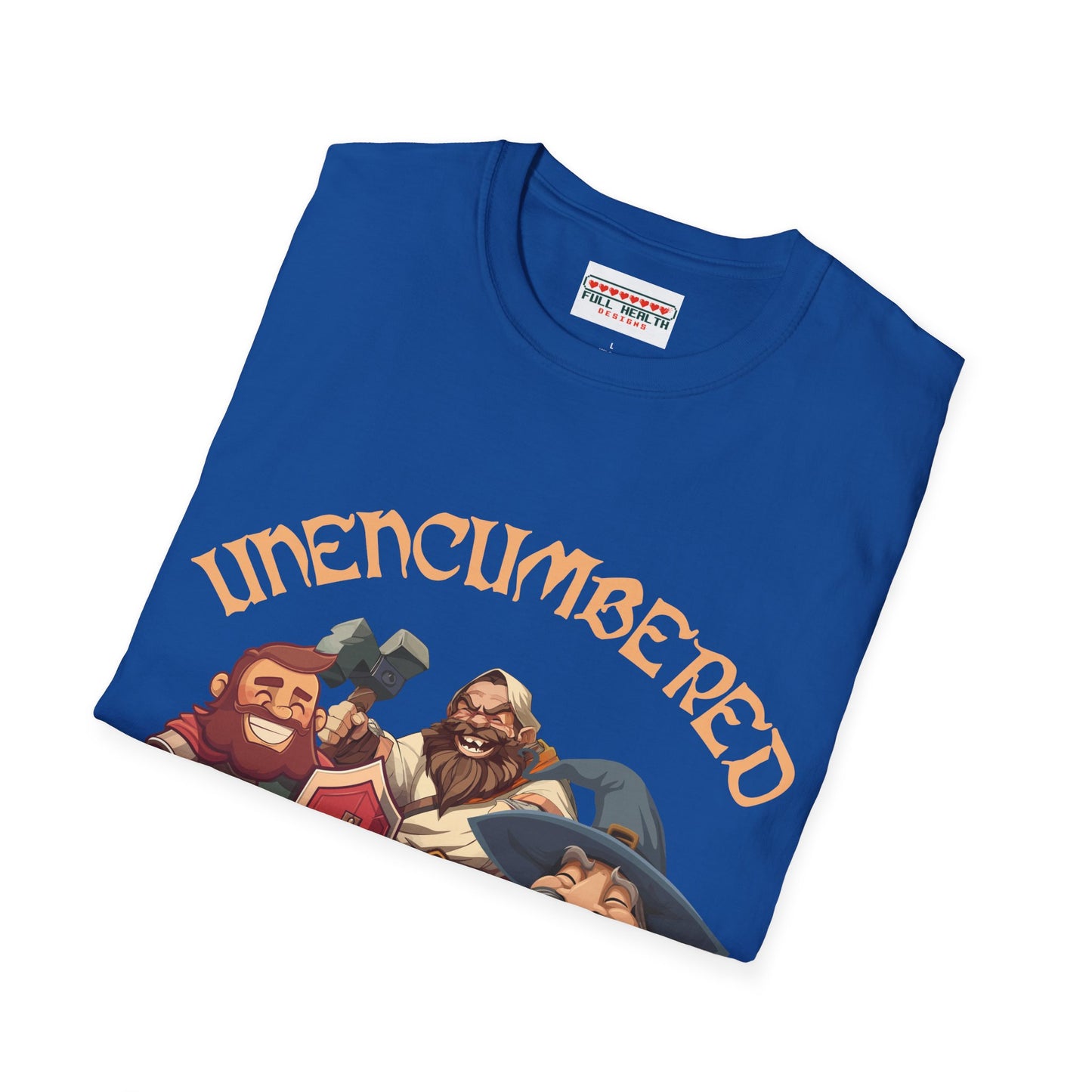 Unencumbered - Softstyle T-Shirt for Men and Women