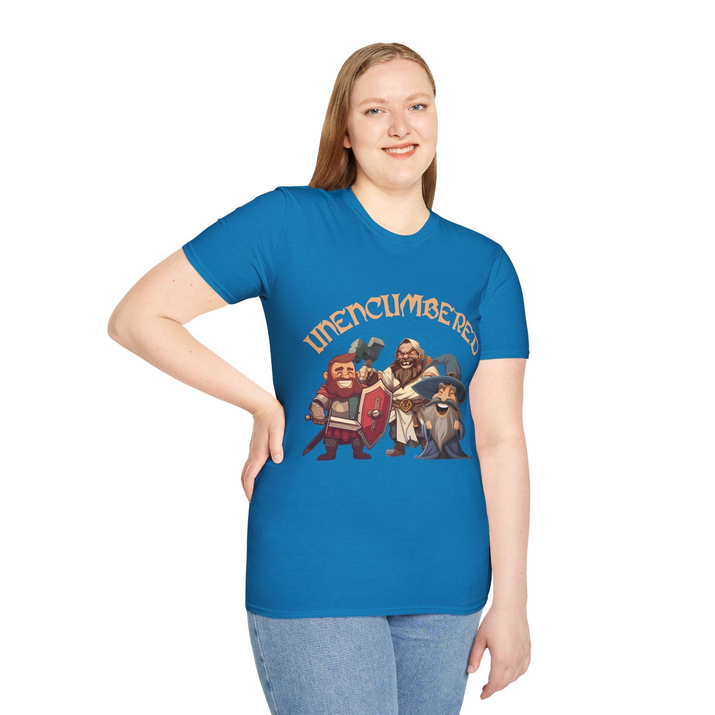 Unencumbered - Softstyle T-Shirt for Men and Women