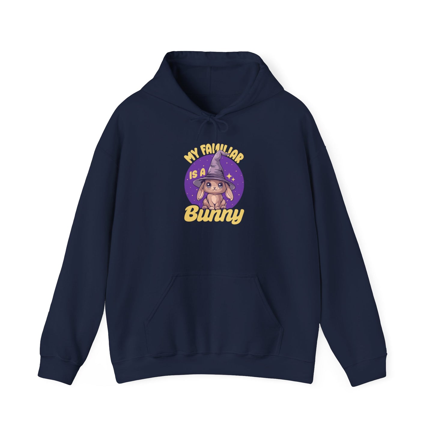 My Familiar is a Bunny - Heavy Blend™ Hoodie for Men and Women