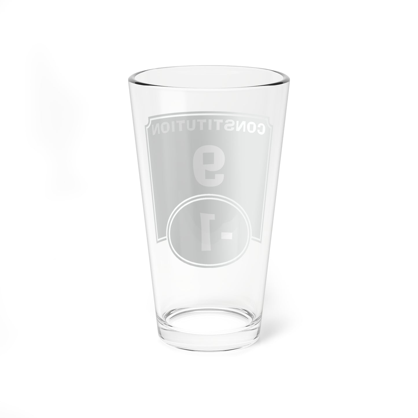 "Negative Constitution Modifier" Pint Glass