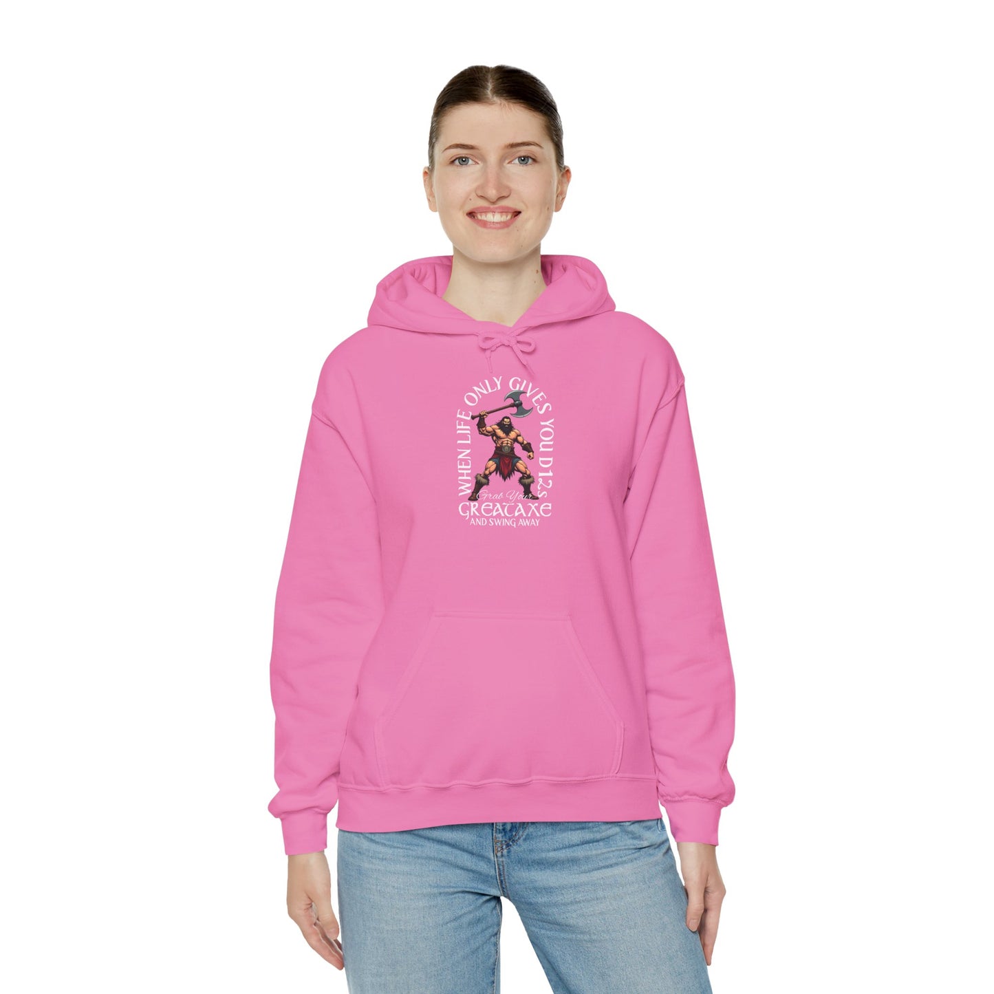 D12 Swing Away - Heavy Blend™ Hooded Sweatshirt for Men and Women