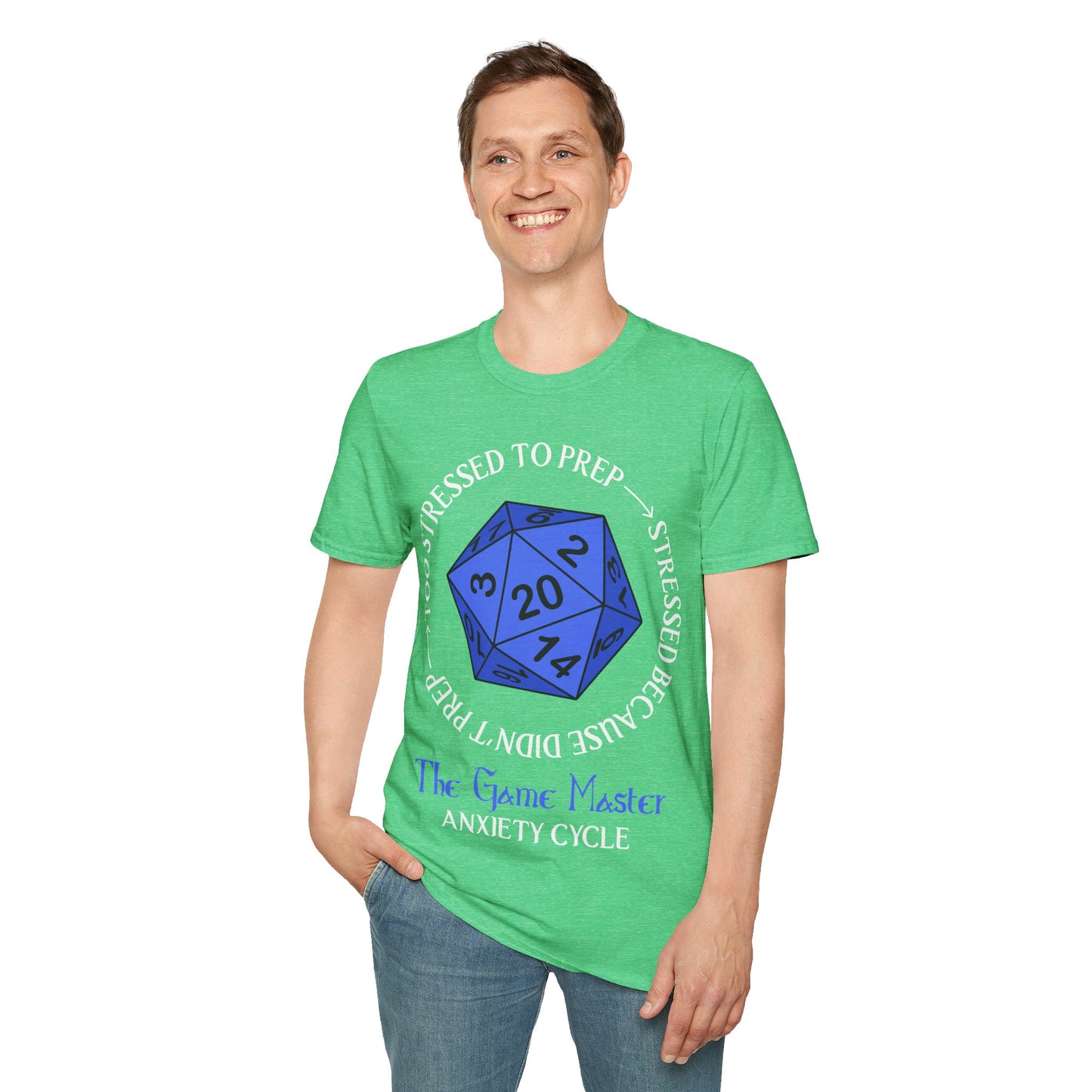The GM Anxiety Cycle - Softstyle T-Shirt for Men and Women