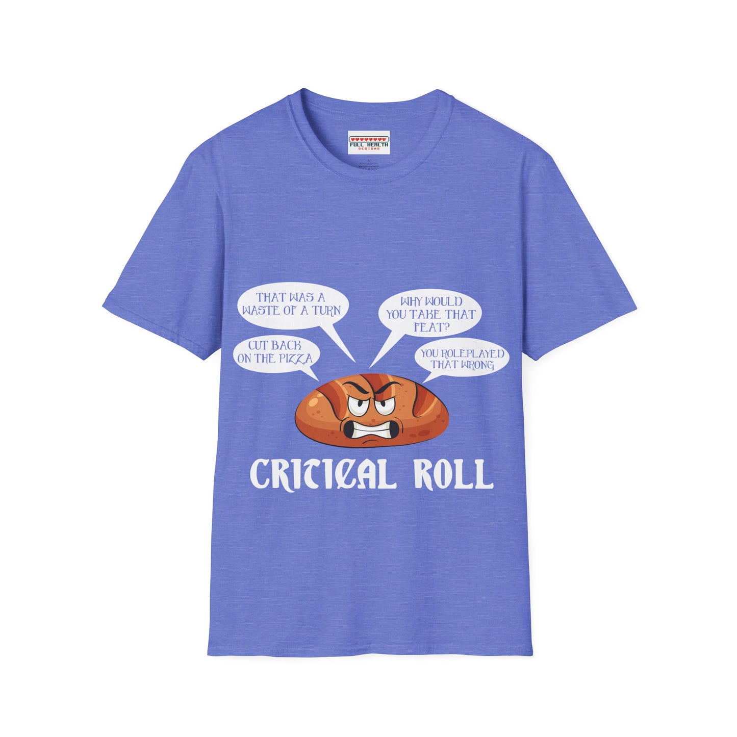 Critical Roll - Softstyle T-Shirt for Men and Women