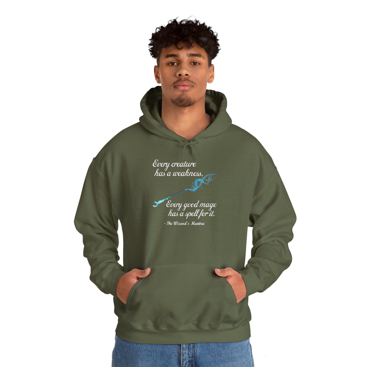 Wizard's Mantra - Heavy Blend™ Hoodie for Men and Women