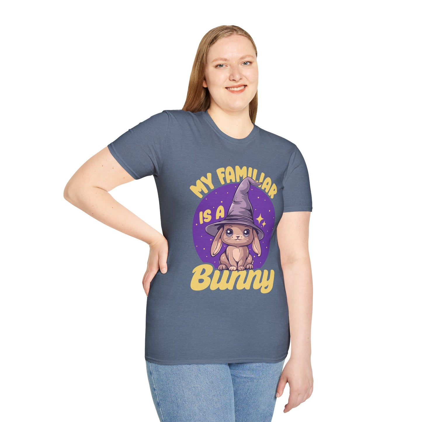 My Familiar is a Bunny - Softstyle T-Shirt for Men and Women