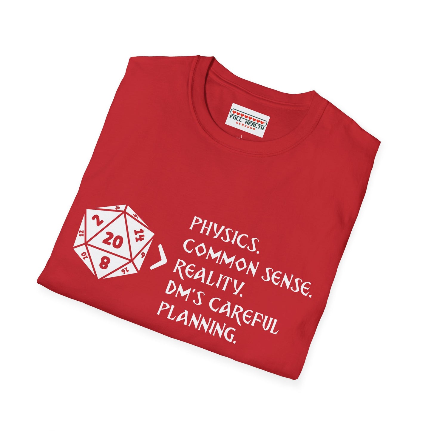 Natural 20 is Greater Than - Unisex Softstyle T-Shirt
