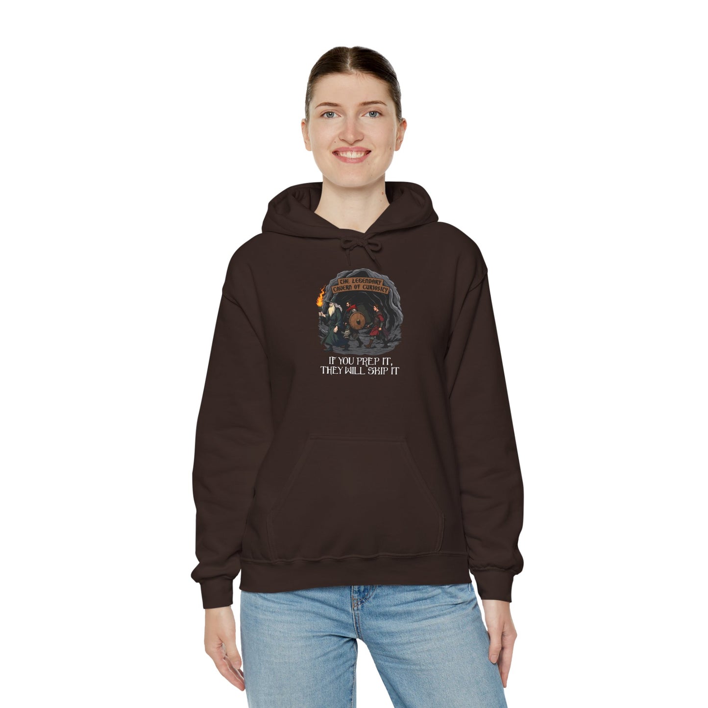 If You Prep It, They Will Skip It - Heavy Blend™ Hooded Sweatshirt for Men and Women