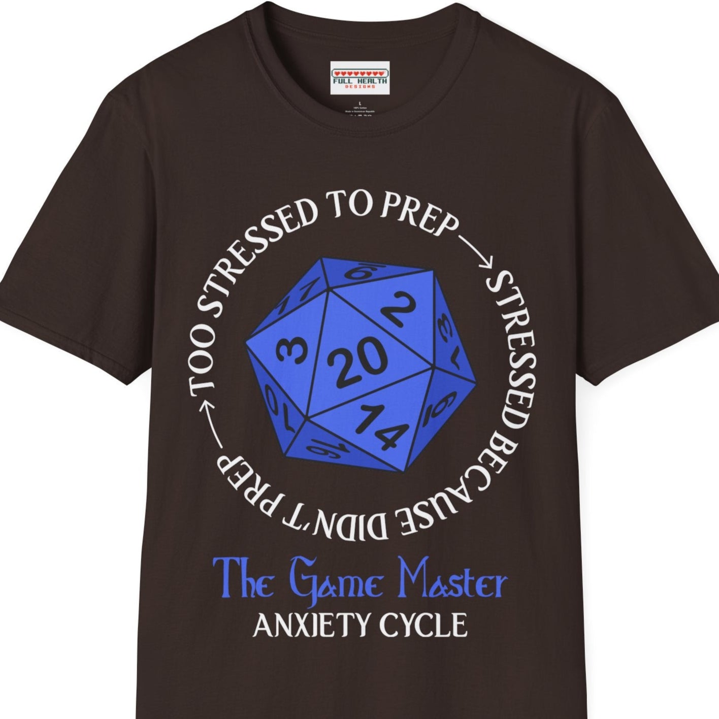 The GM Anxiety Cycle - Softstyle T-Shirt for Men and Women