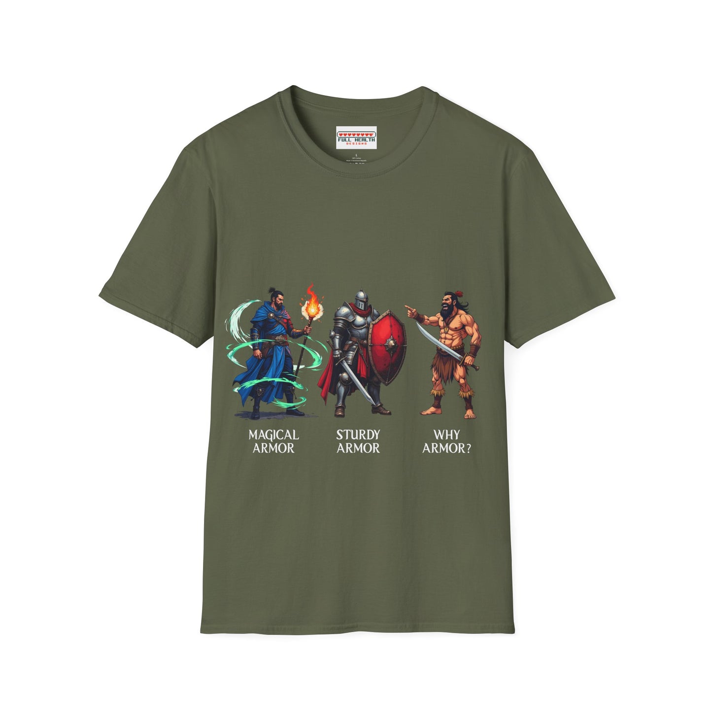 Class Armor Comparison - Softstyle T-Shirt for Men and Women