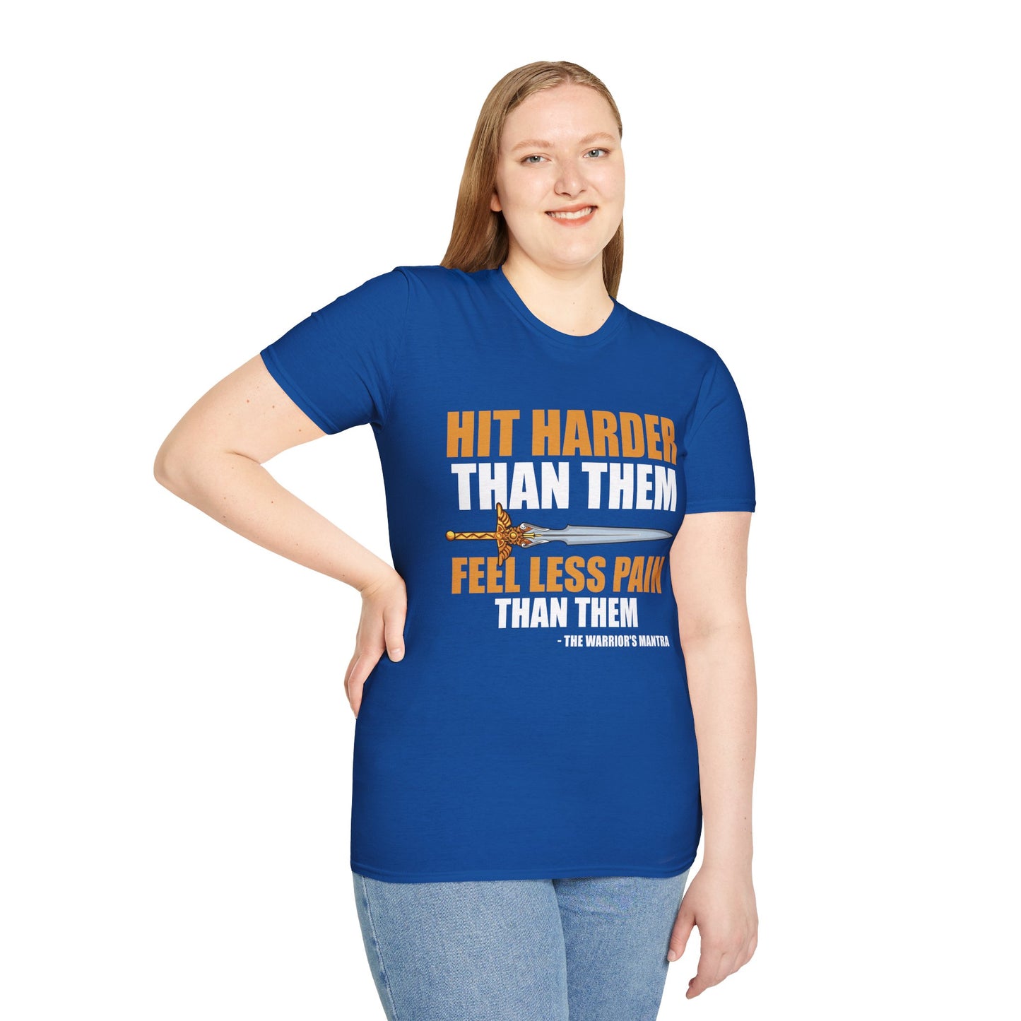 Warrior Mantra - Softstyle T-Shirt for Men and Women
