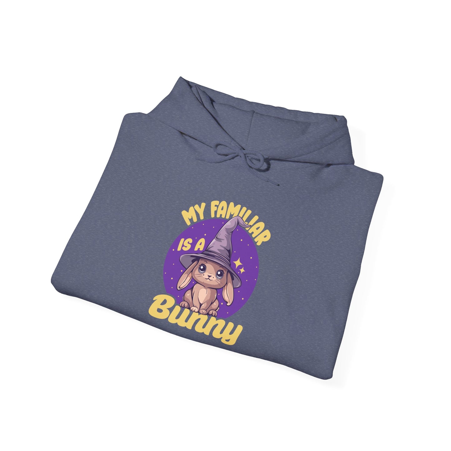 My Familiar is a Bunny - Heavy Blend™ Hoodie for Men and Women