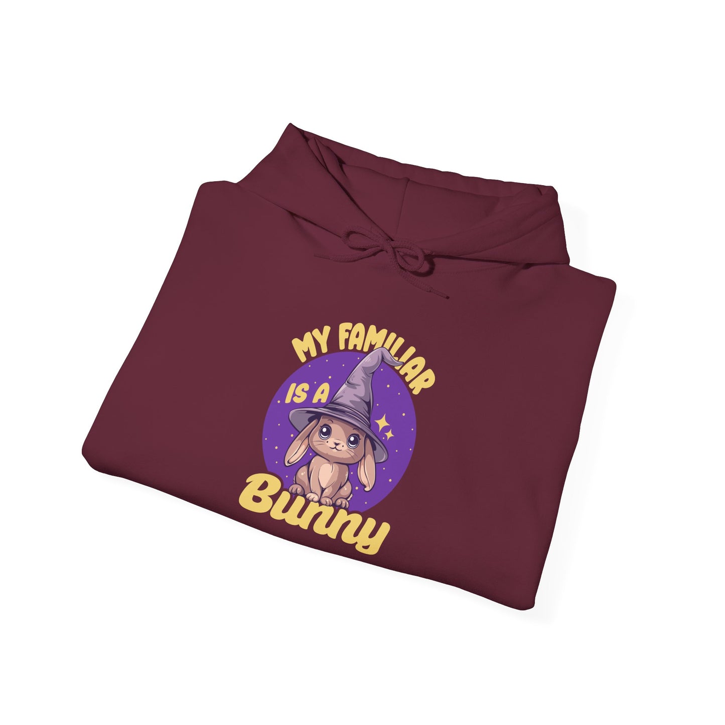 My Familiar is a Bunny - Heavy Blend™ Hoodie for Men and Women