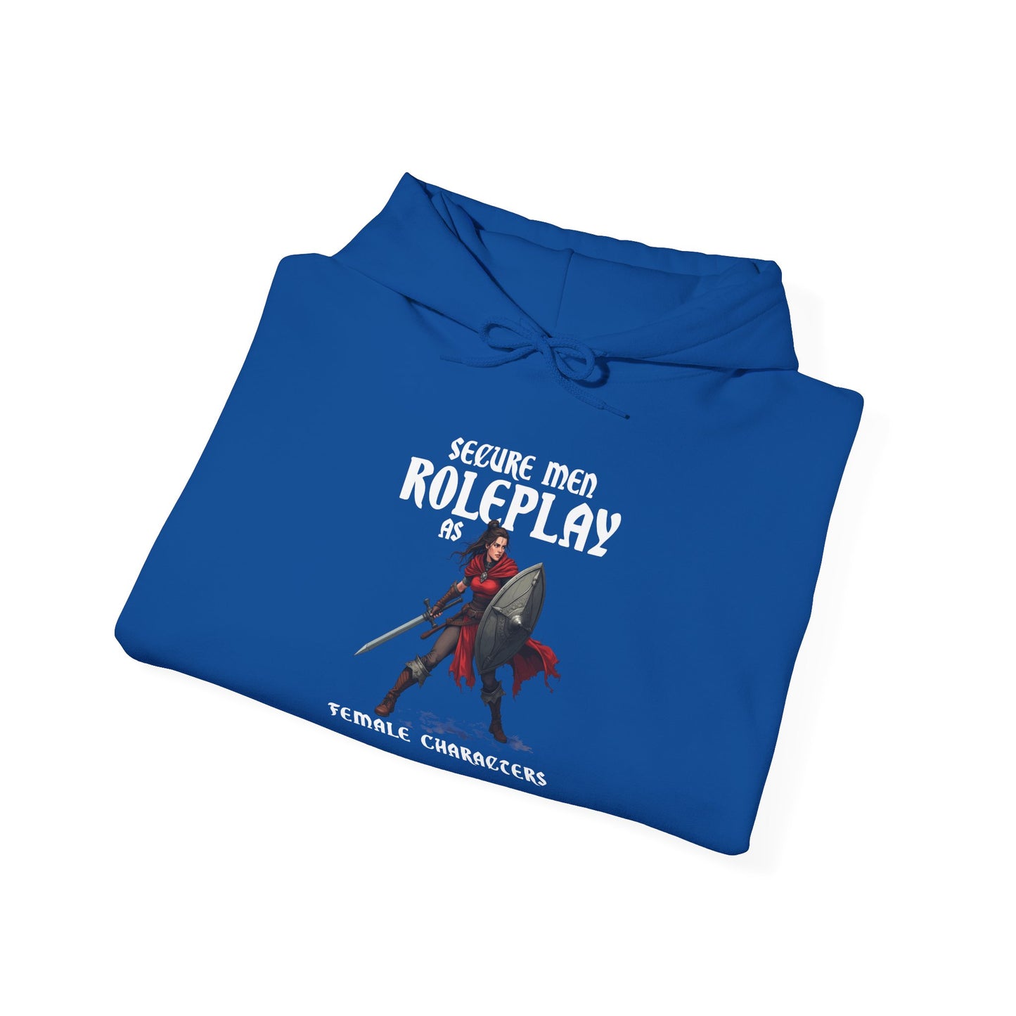 Secure Men Roleplay as Women - Heavy Blend™ Hooded Sweatshirt for Men and Women