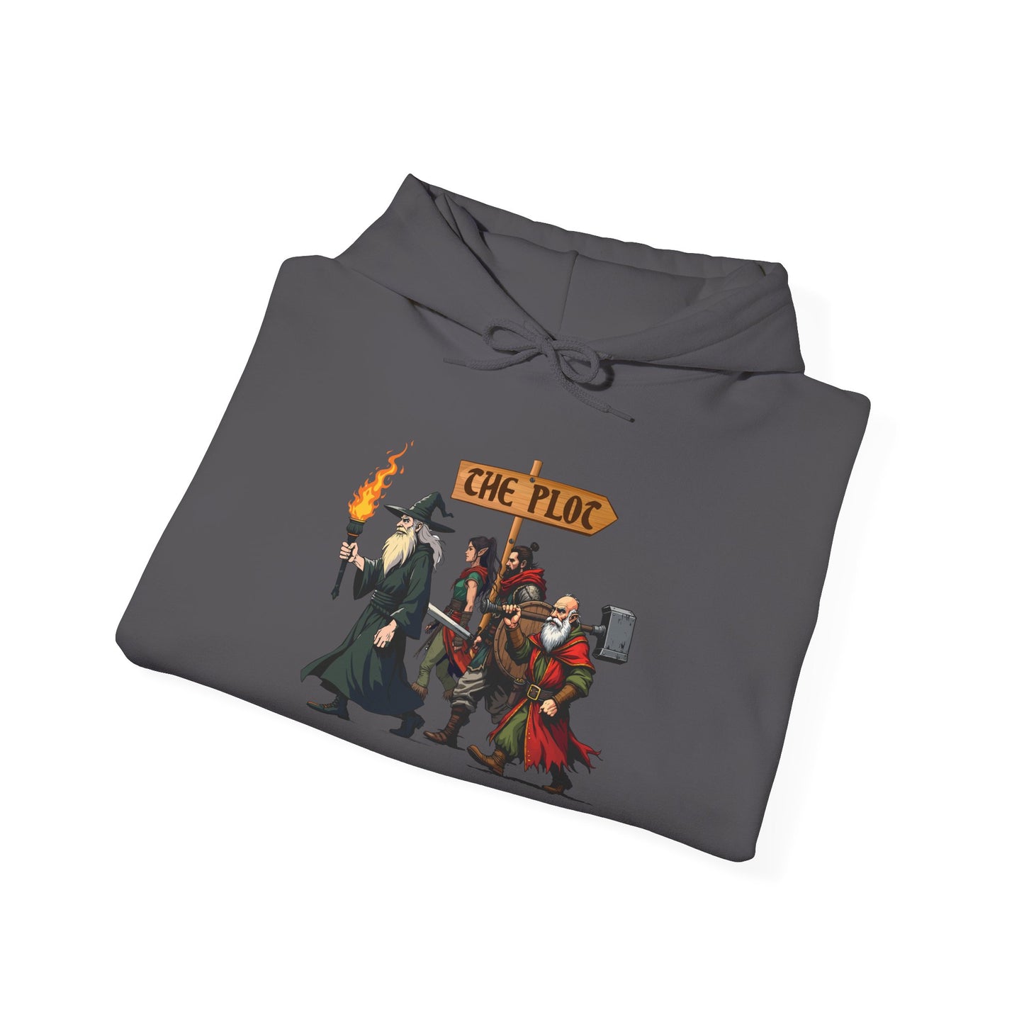 Missing the Plot - Heavy Blend™ Hooded Sweatshirt for Men and Women