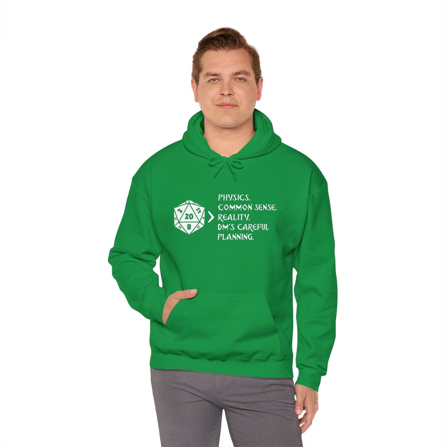 Natural 20 is Greater Than - Heavy Blend™ Hoodie for Men and Women