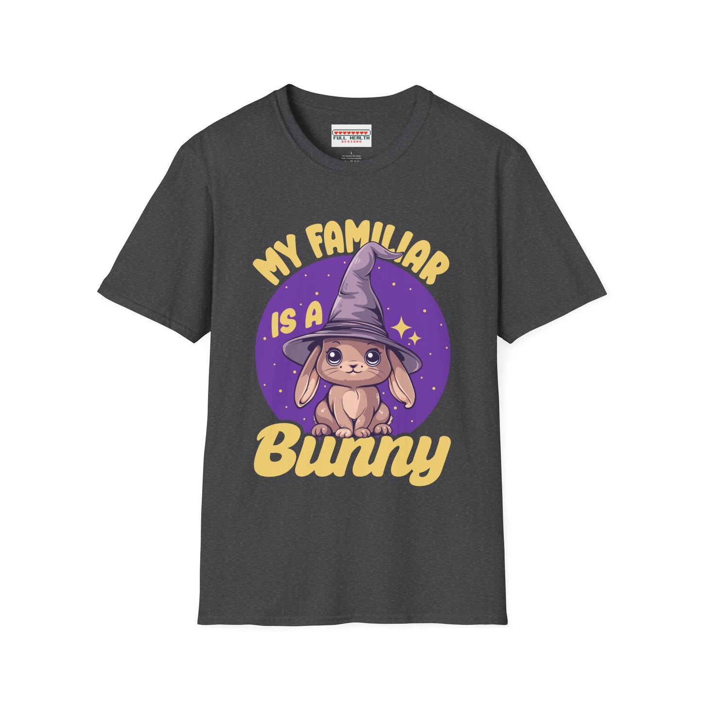 My Familiar is a Bunny - Softstyle T-Shirt for Men and Women