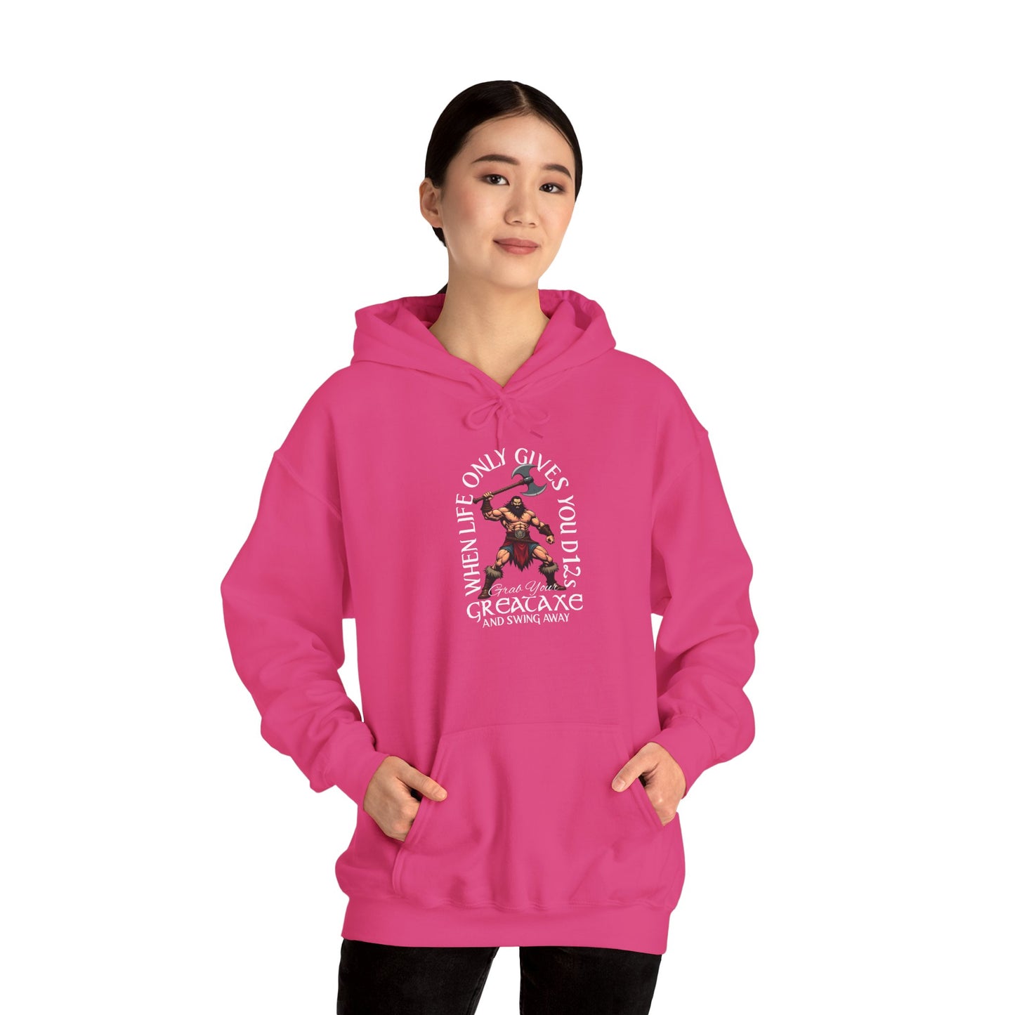 D12 Swing Away - Heavy Blend™ Hooded Sweatshirt for Men and Women