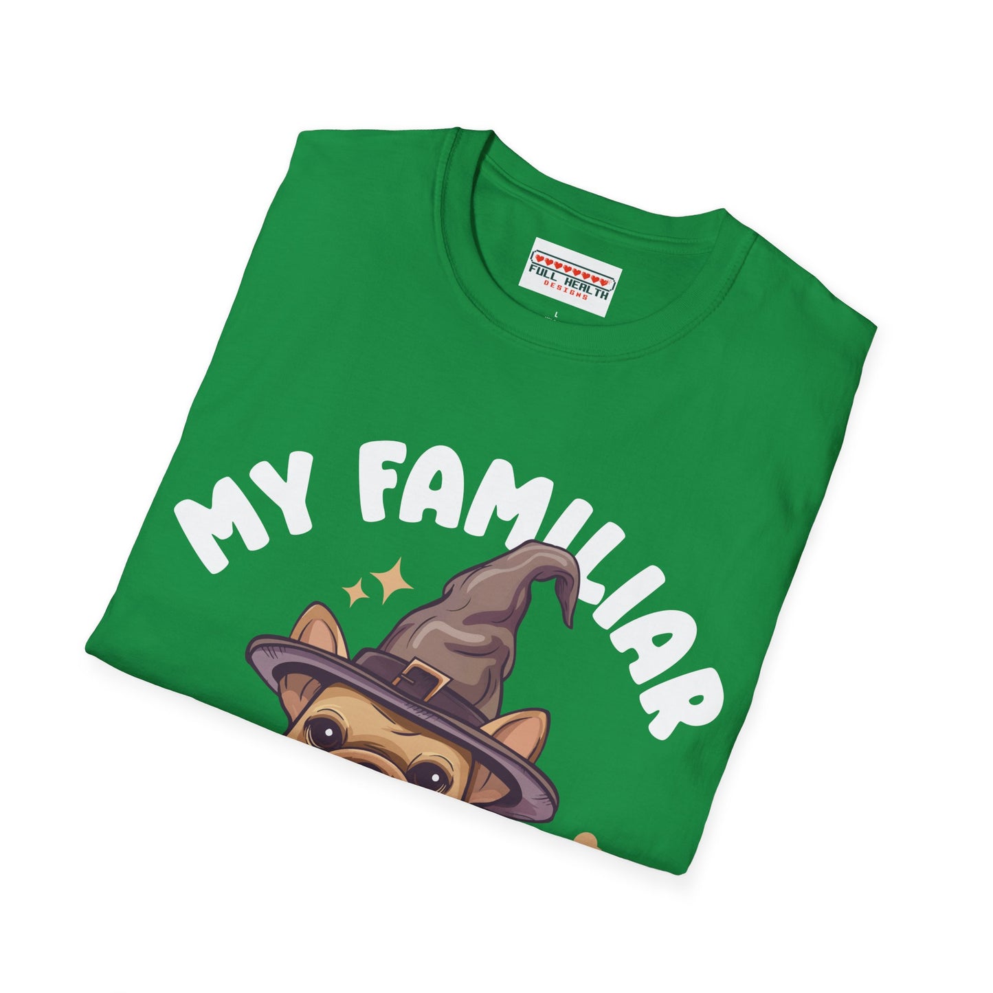 My Familiar is a Dog - Unisex Softstyle T-Shirt