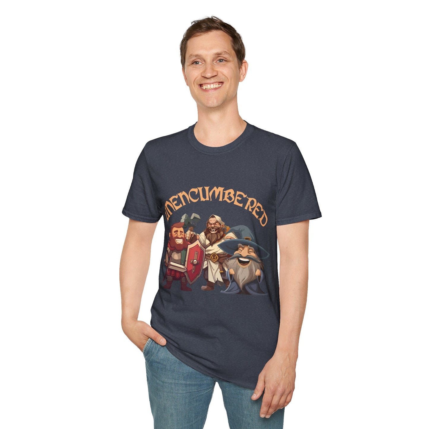 Unencumbered - Softstyle T-Shirt for Men and Women