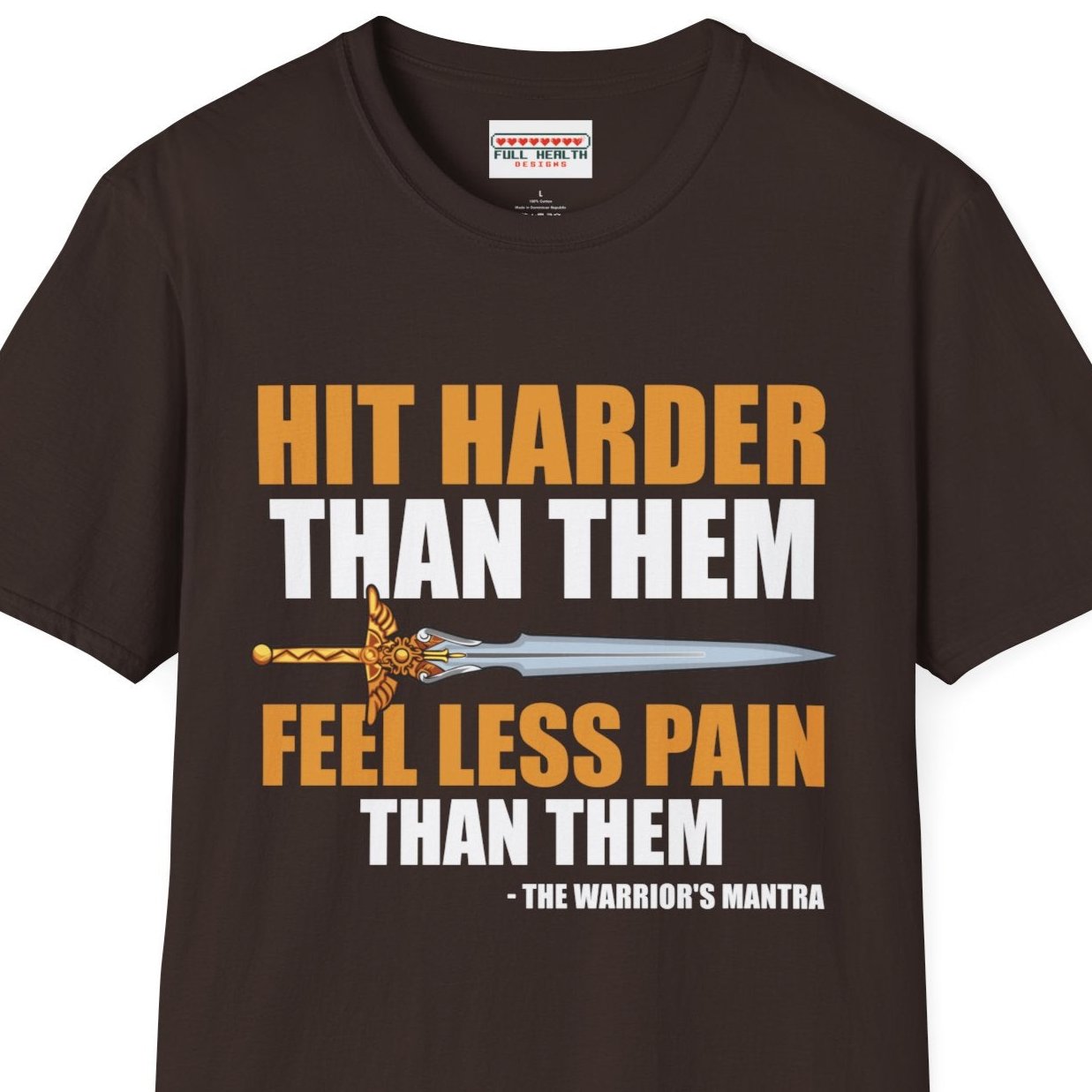 Warrior Mantra - Softstyle T-Shirt for Men and Women