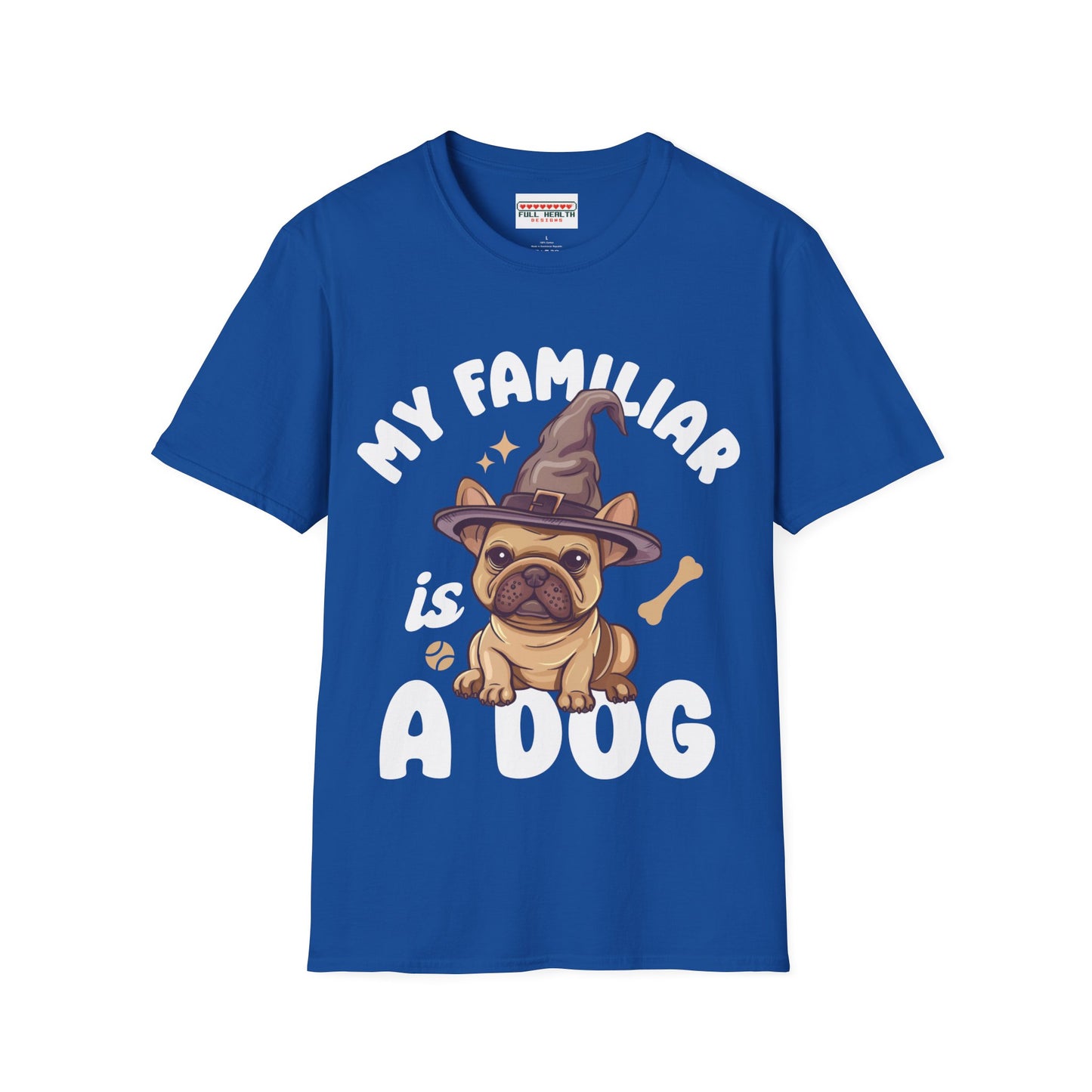 My Familiar is a Dog - Unisex Softstyle T-Shirt