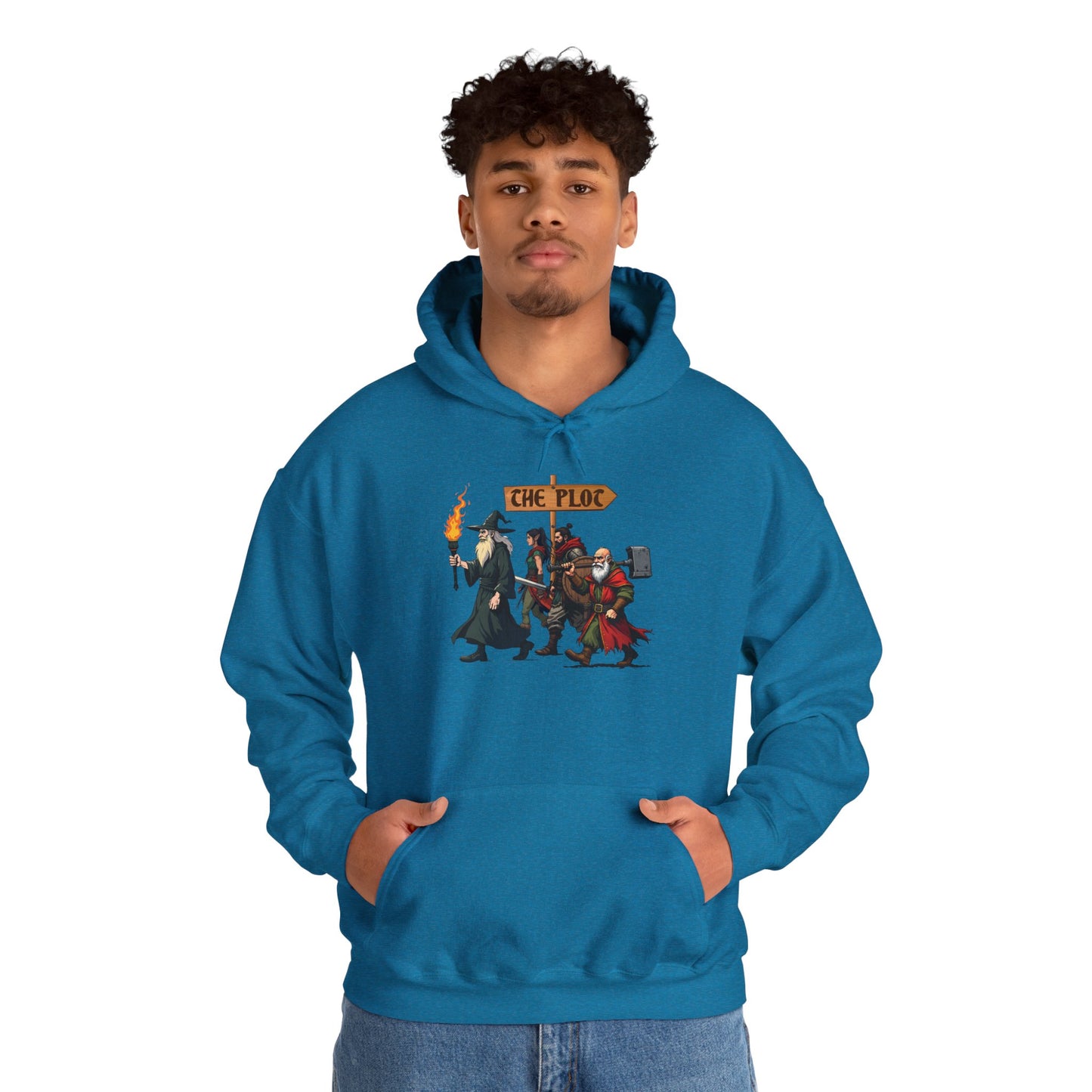 Missing the Plot - Heavy Blend™ Hooded Sweatshirt for Men and Women