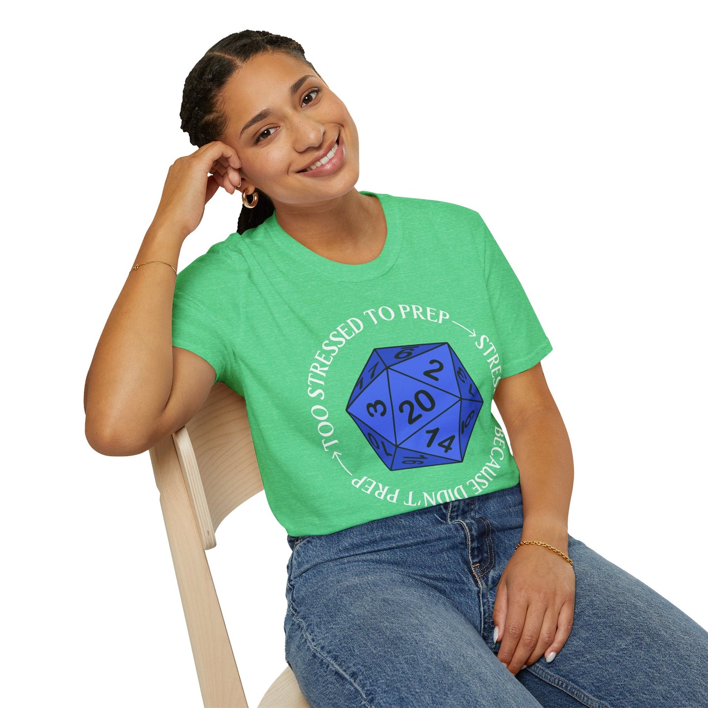 The GM Anxiety Cycle - Softstyle T-Shirt for Men and Women